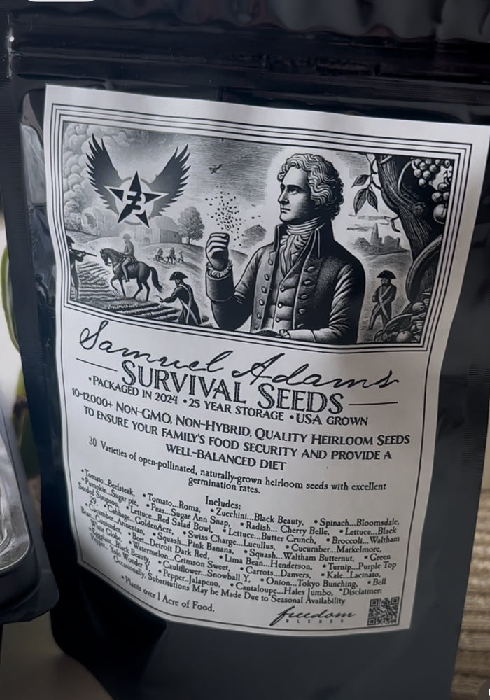 
                  
                    Samuel Adams Survival Seeds
                  
                