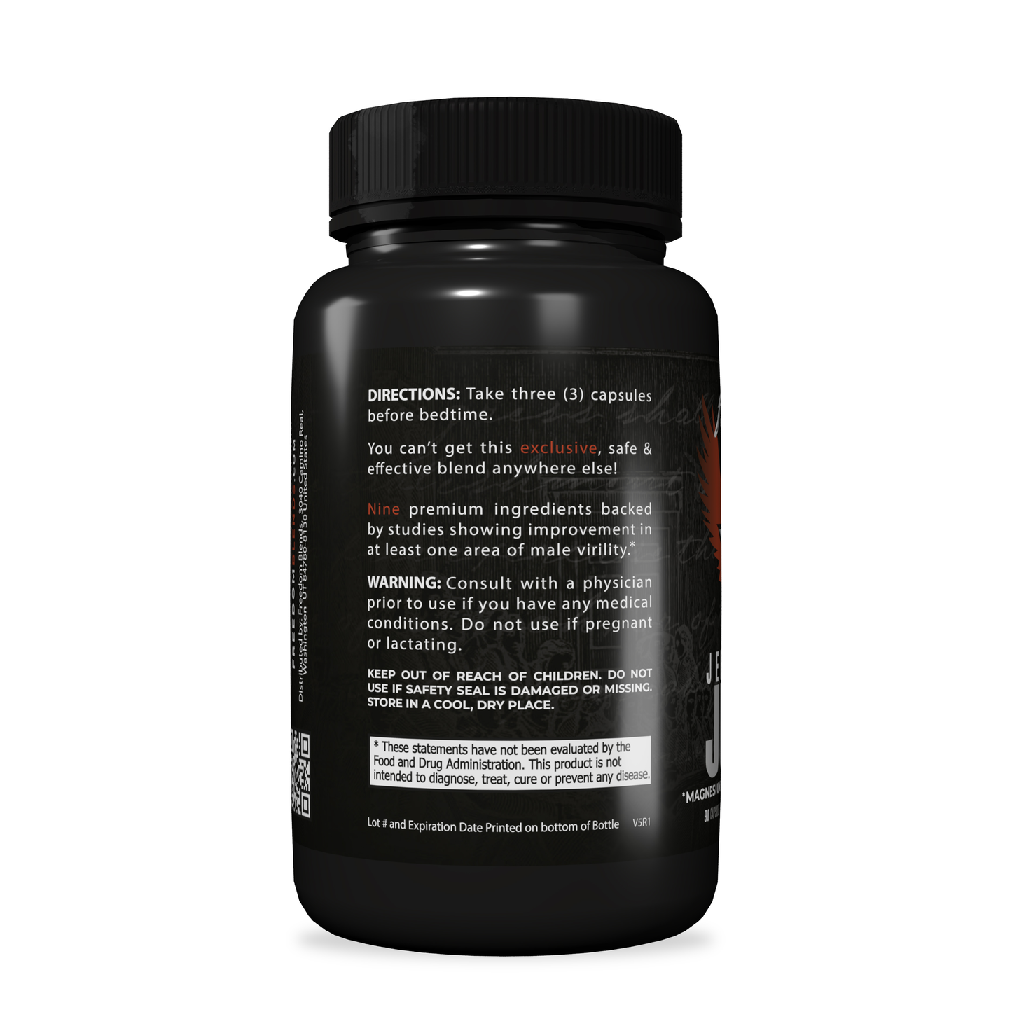 Jefferson Juice: Recovery and Performance Formula for Men