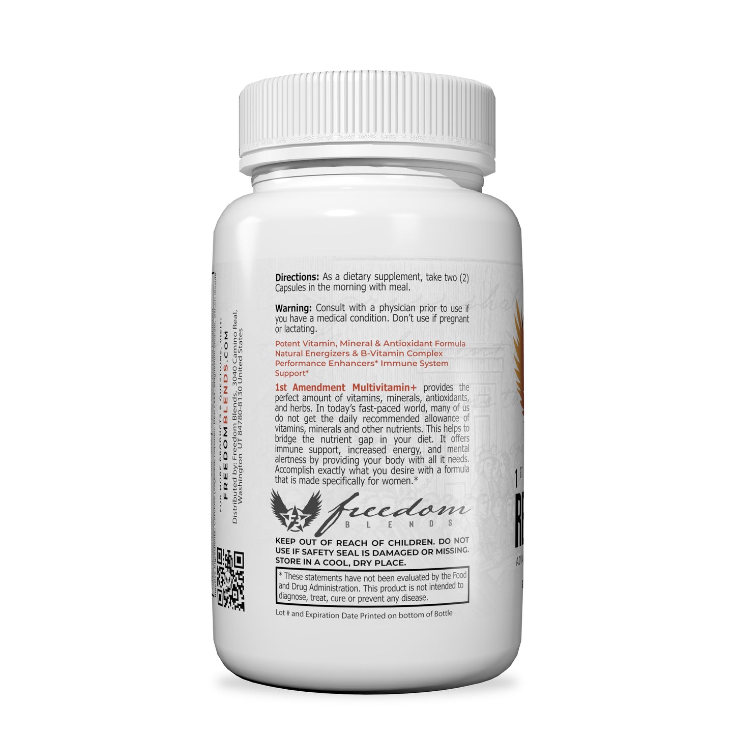 1st Amendment Red-Pills- Multivitamin