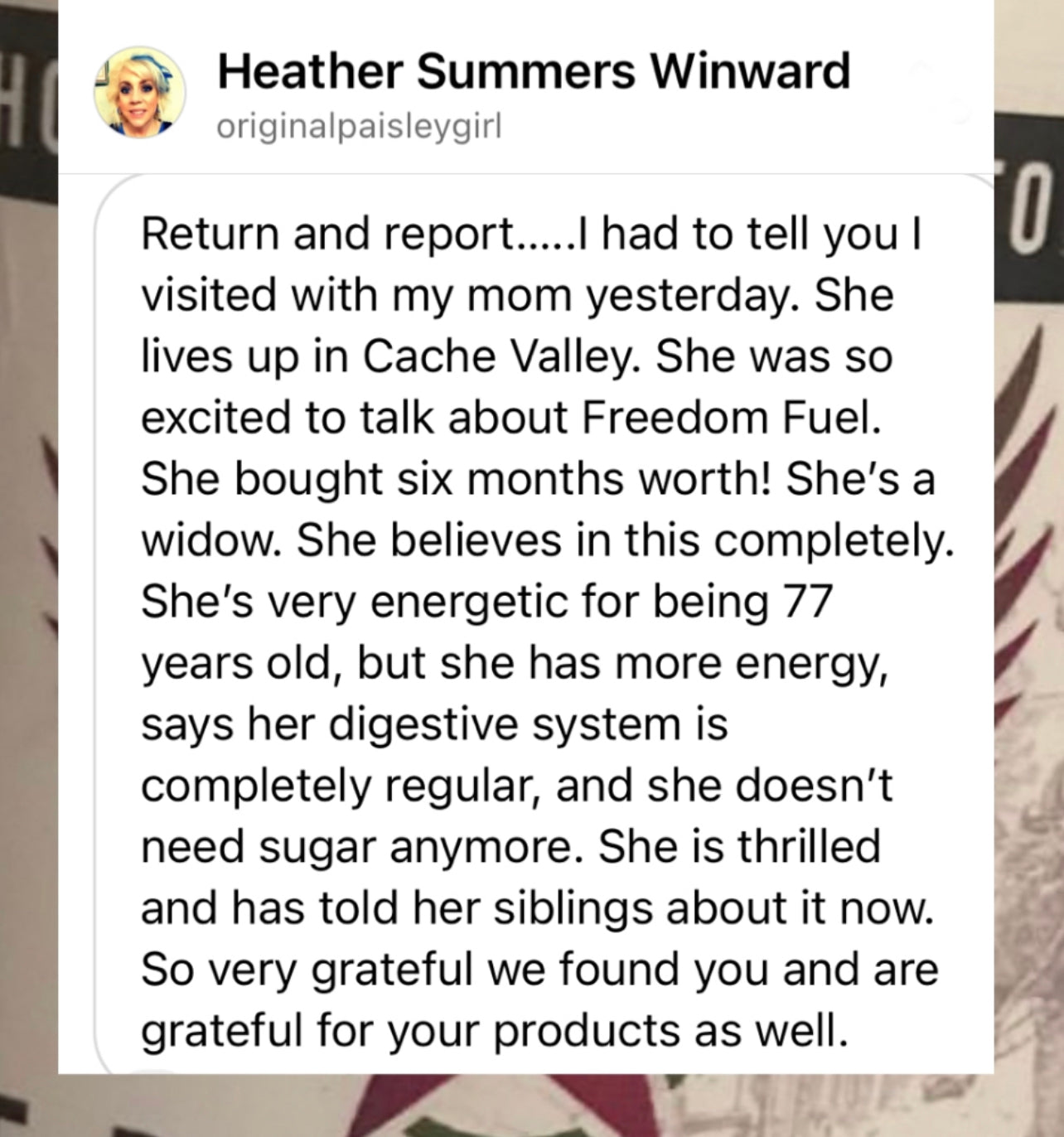 Freedom Fuel Bundle Pack with and without Energy — 2 Month Supply